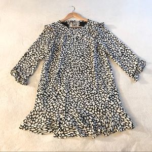 Who What Wear Dress Ruffle Size S